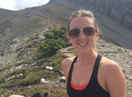 Earth and Environmental Sciences student Jennifer Little embraces BC’s sustainable way of life